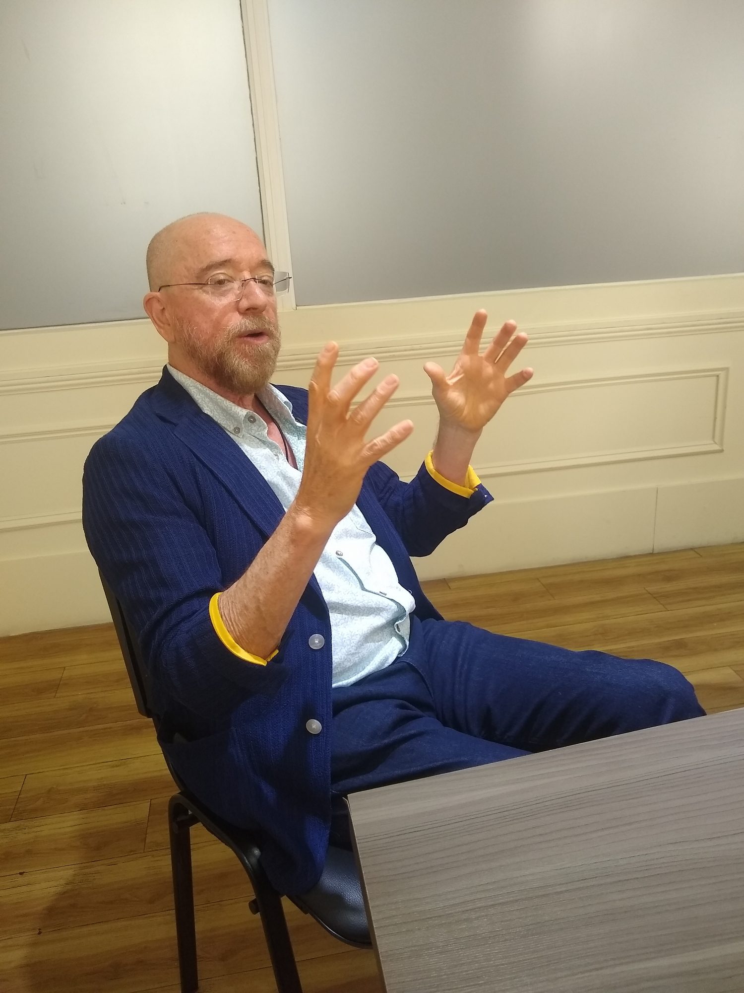 enzo Trapani- Visita a Isabel Molinas