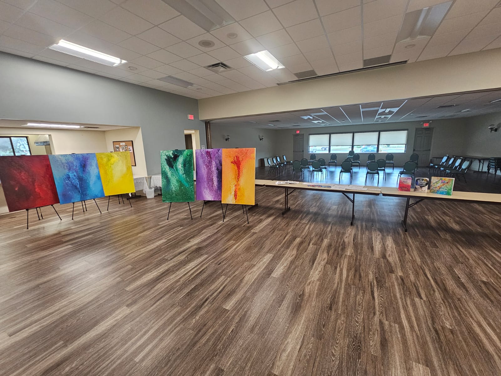 Magnifico plano del lugar de conferencias